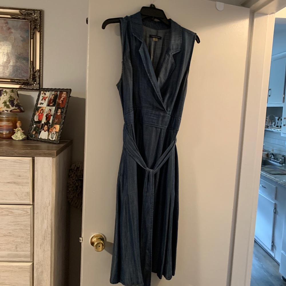 Tommy Hill figure denim dress